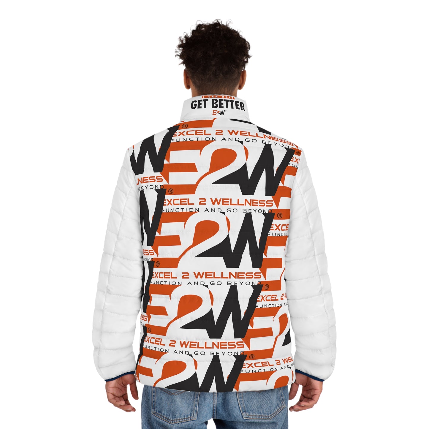 Men's Puffer Jacket (AOP)