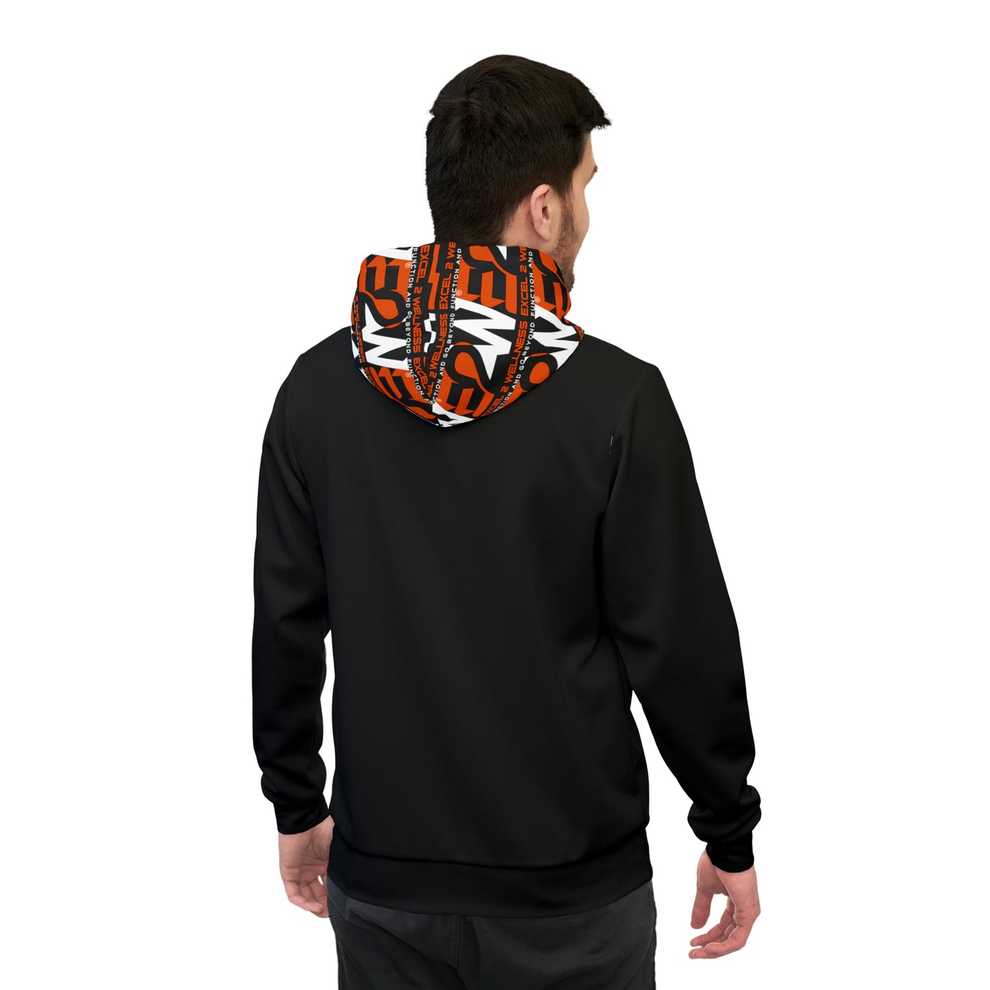 E2W Black Athletic Hoodie