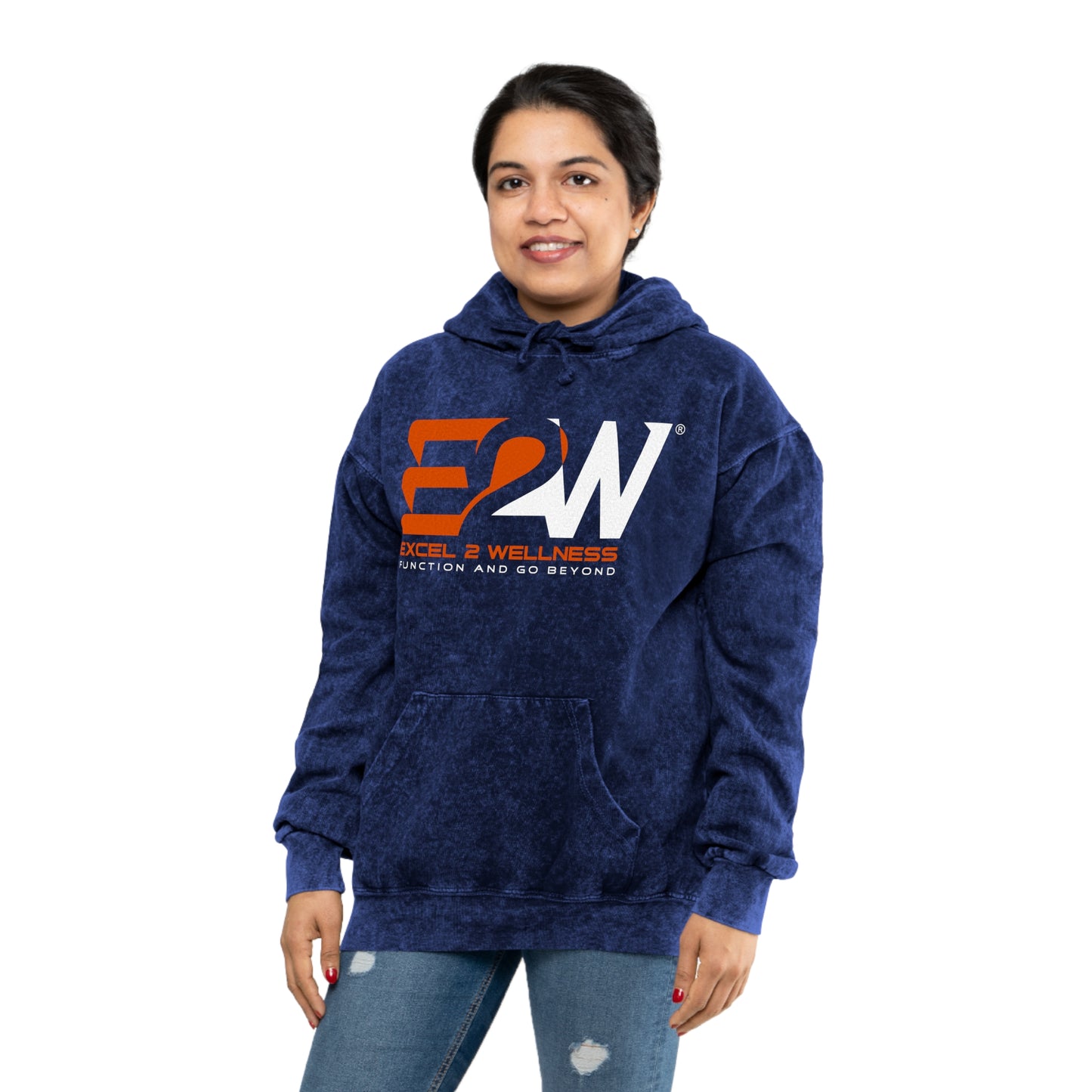 Unisex Mineral Wash Hoodie