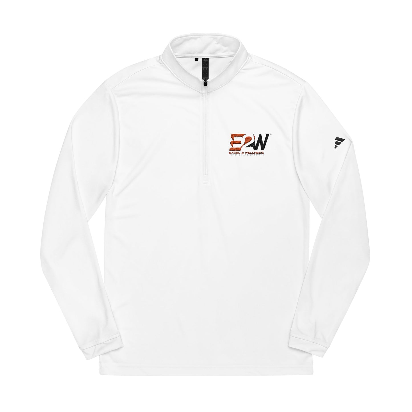 adidas® Embroidered Quarter-Zip Pullover - Lightweight Athletic Hoodie for Active Lifestyle