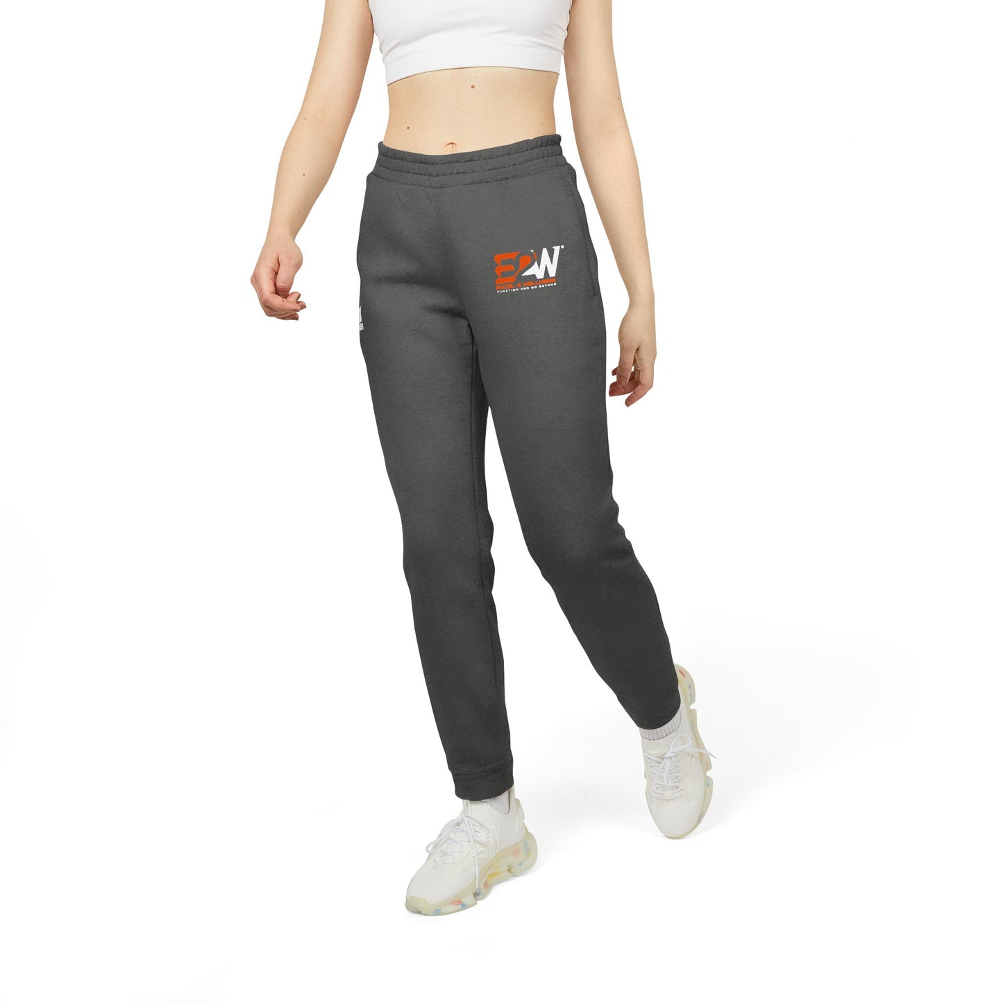 Comfortable Unisex Fleece Joggers with Stylish Branding