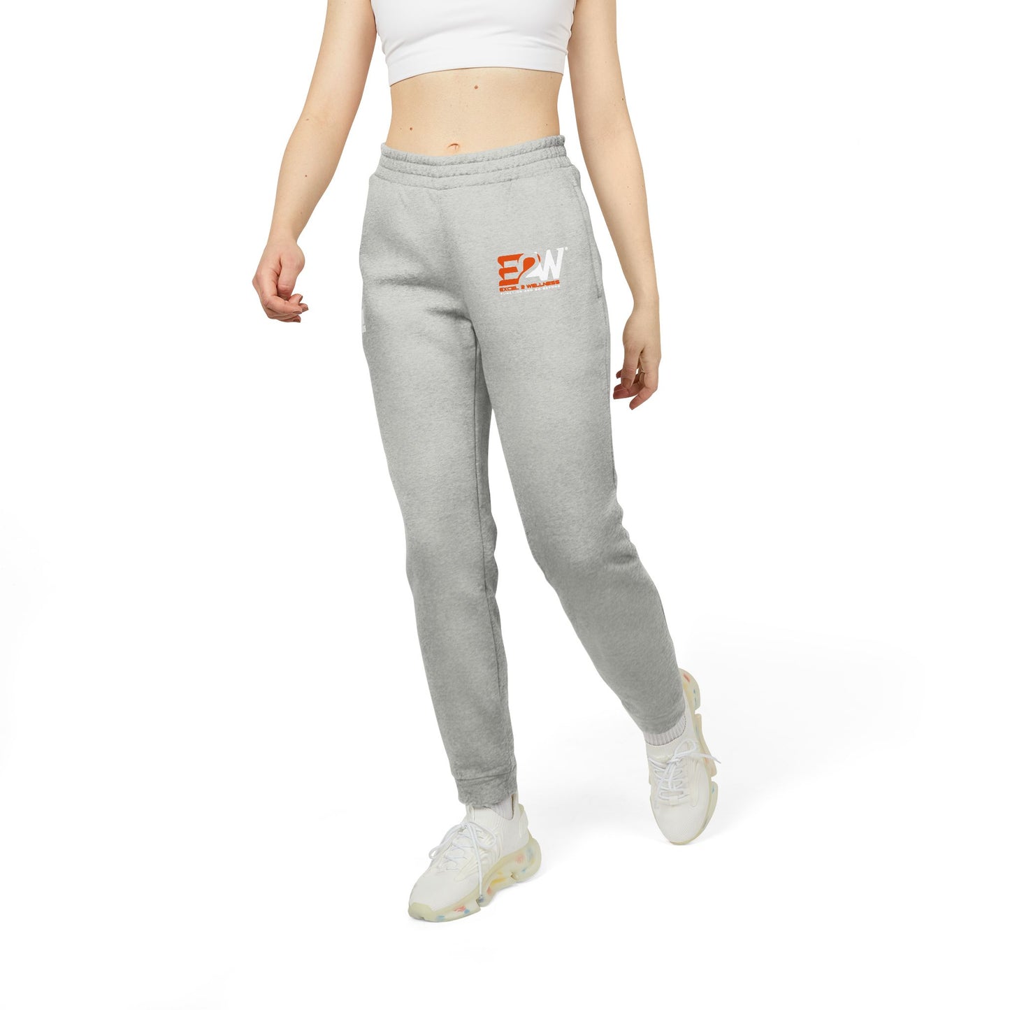 Comfortable Unisex Fleece Joggers with Stylish Branding