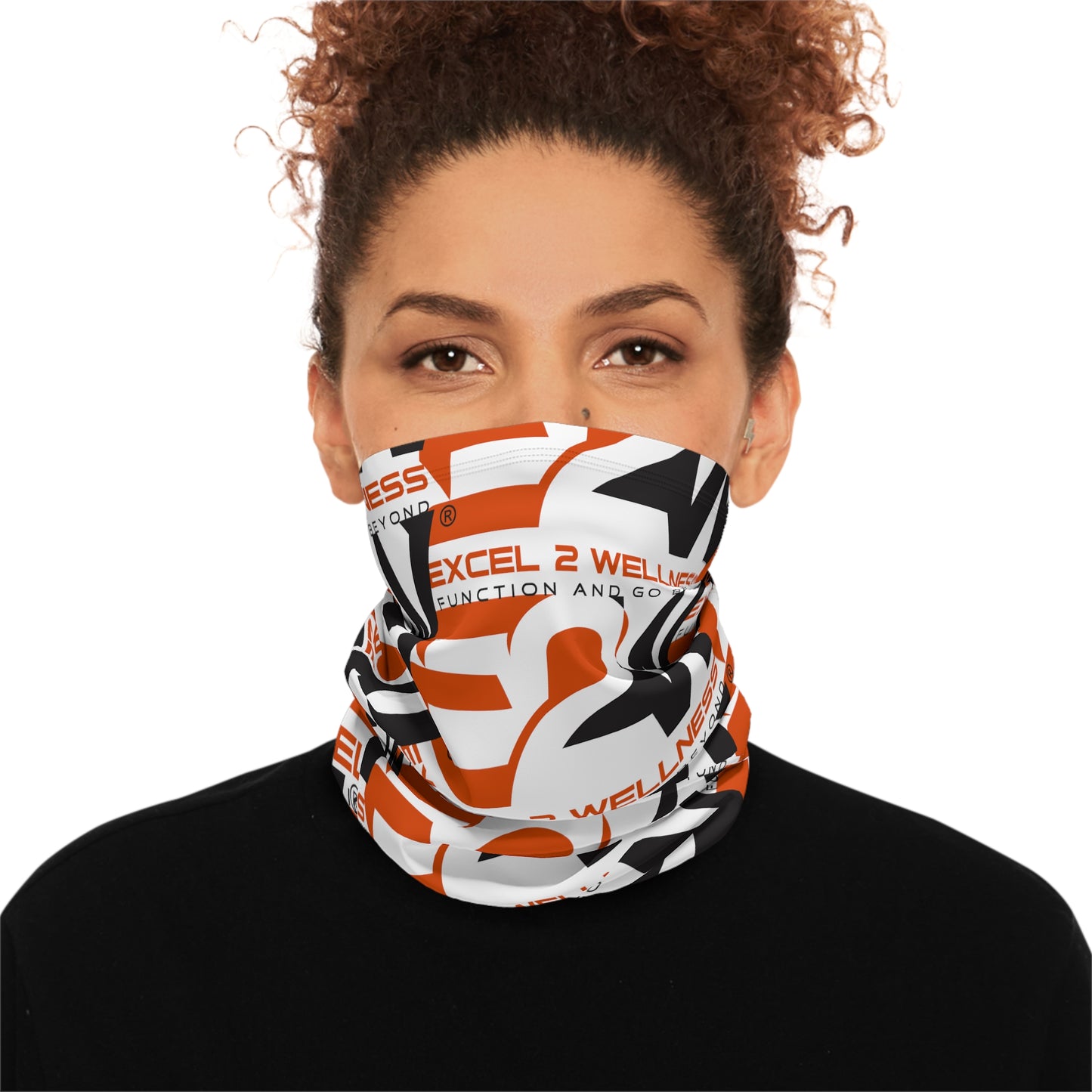 Winter Neck Gaiter With Drawstring