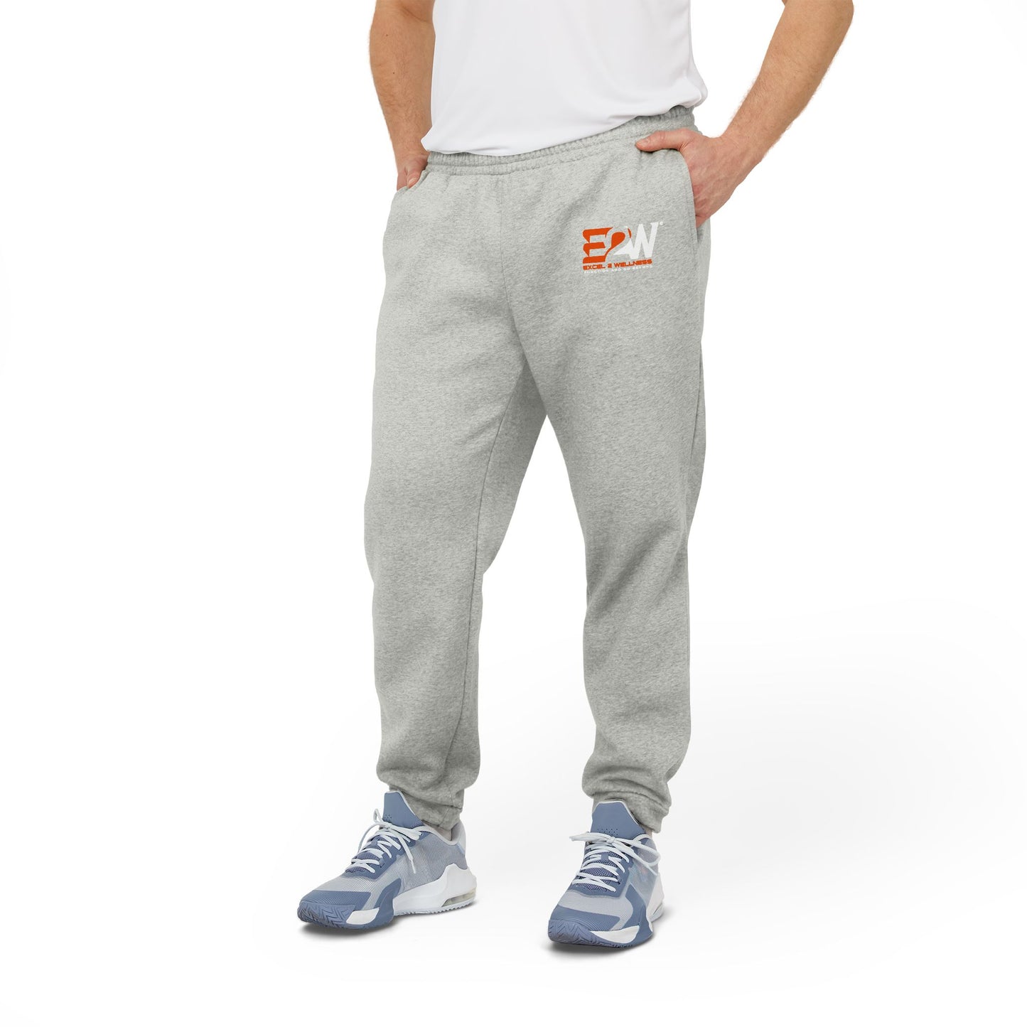 Comfortable Unisex Fleece Joggers with Stylish Branding