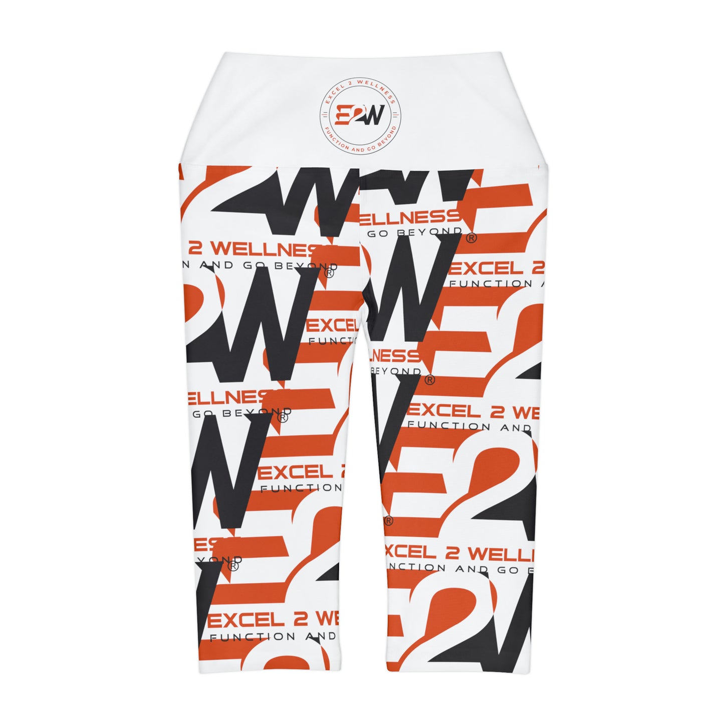 Pattern Yoga Capri Leggings (AOP)