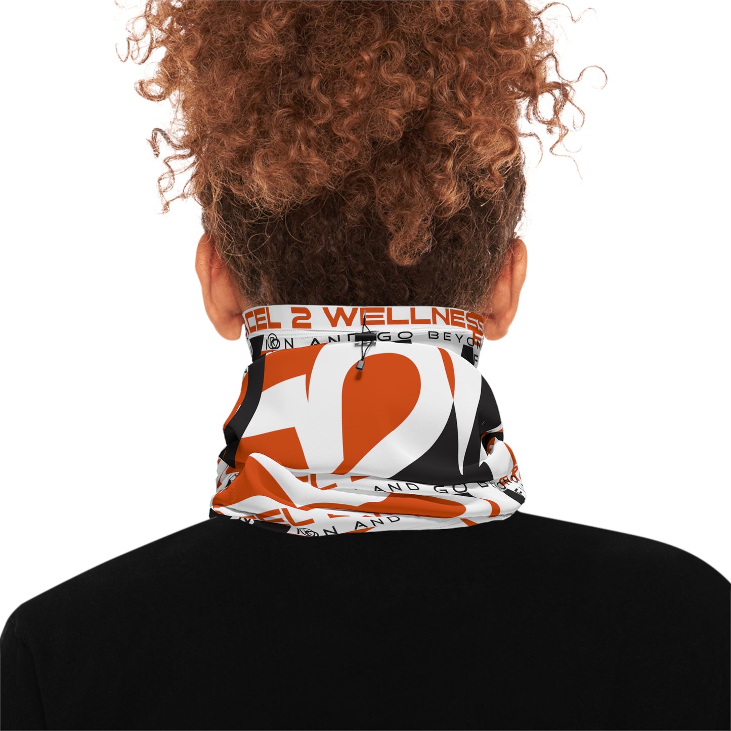 Winter Neck Gaiter With Drawstring