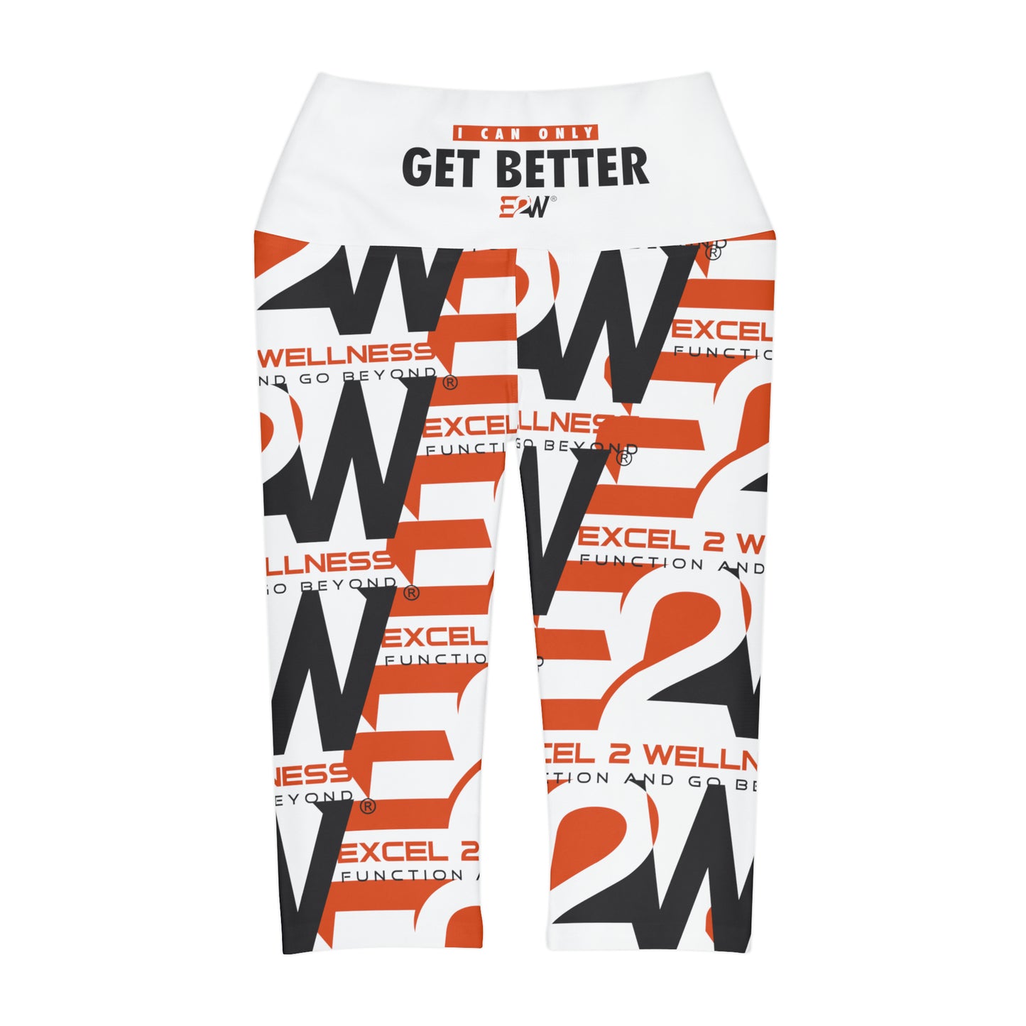 Pattern Yoga Capri Leggings (AOP)