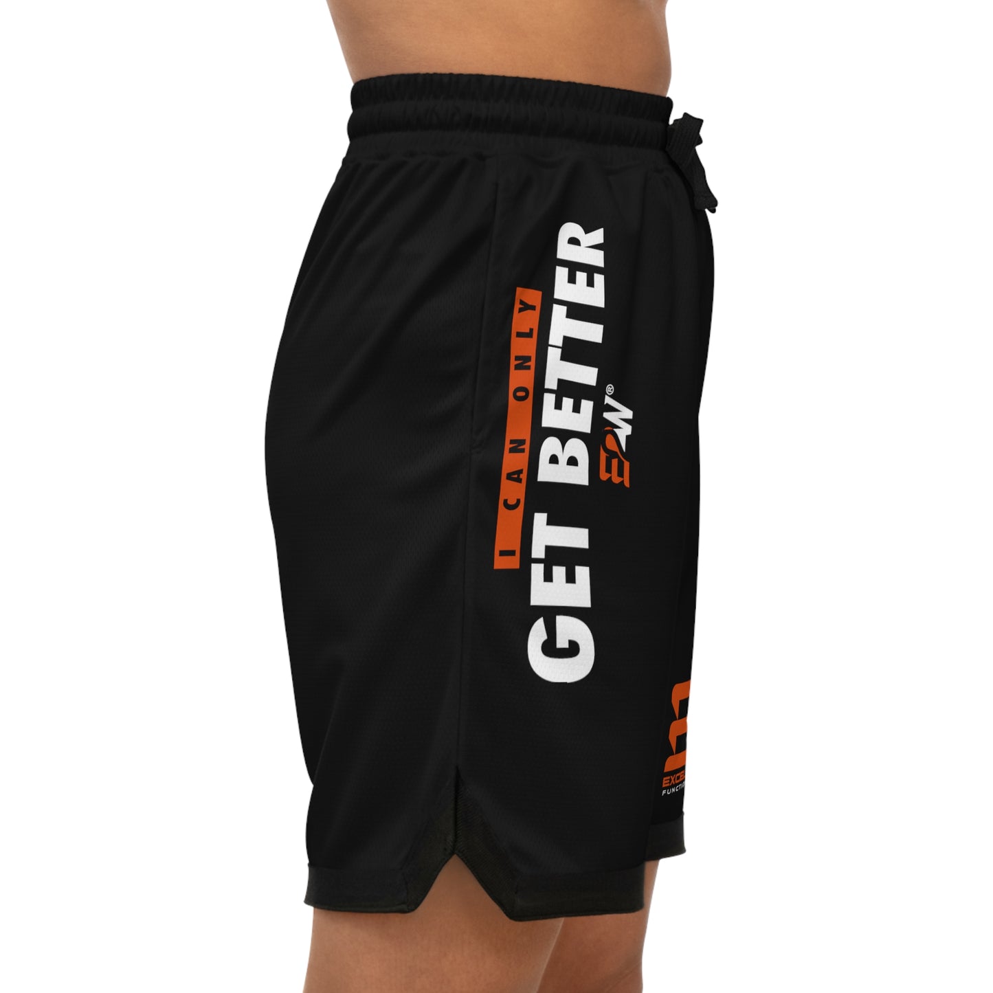 Basketball Rib Shorts (BLK)