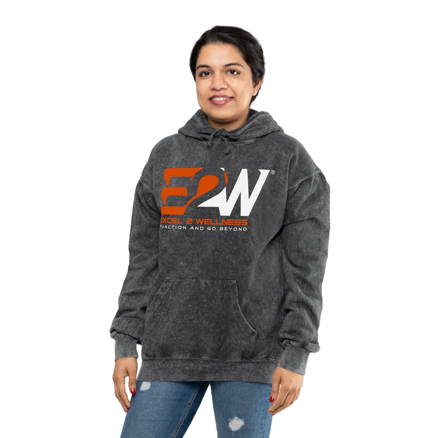 Unisex Mineral Wash Hoodie