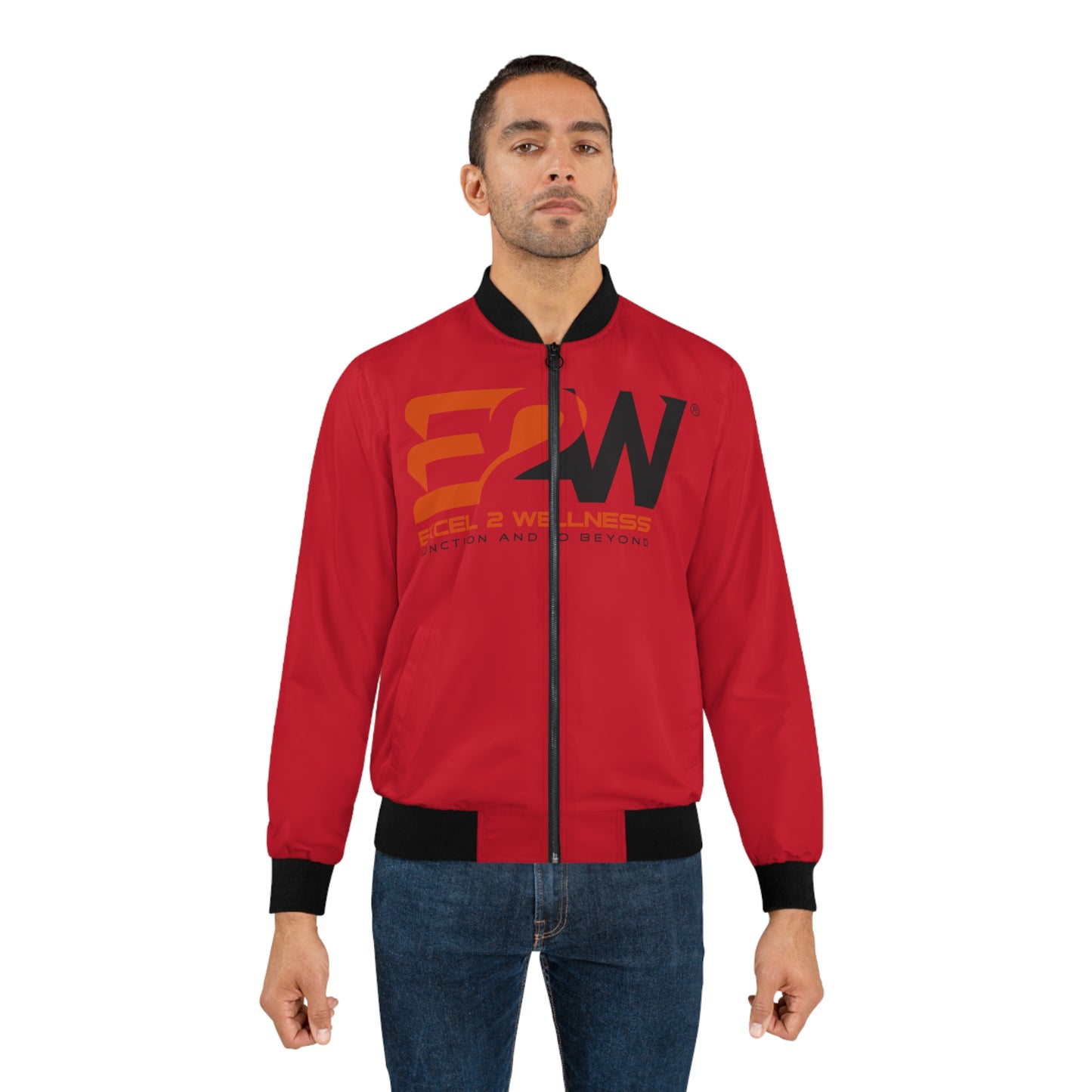 RED Men's Bomber Jacket (RD)