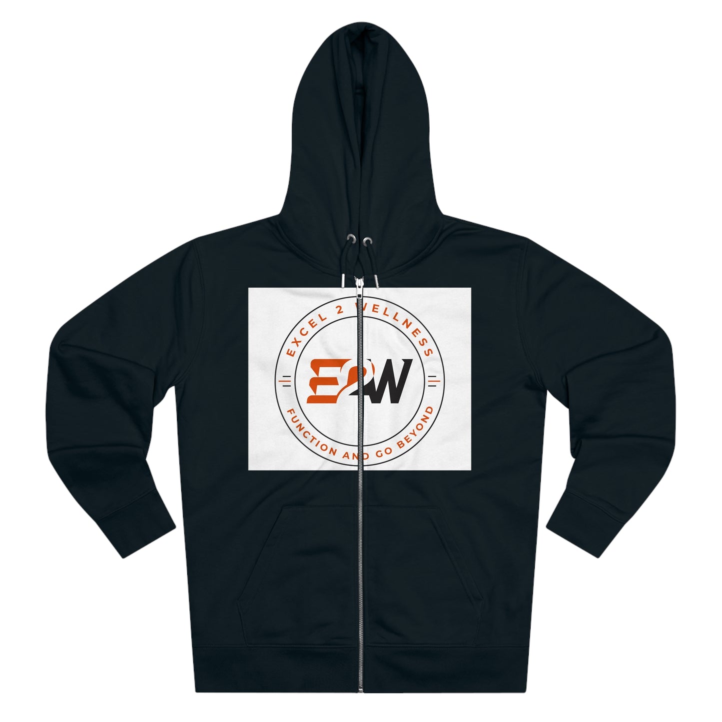 Black Men's Cultivator Zip Hoodie