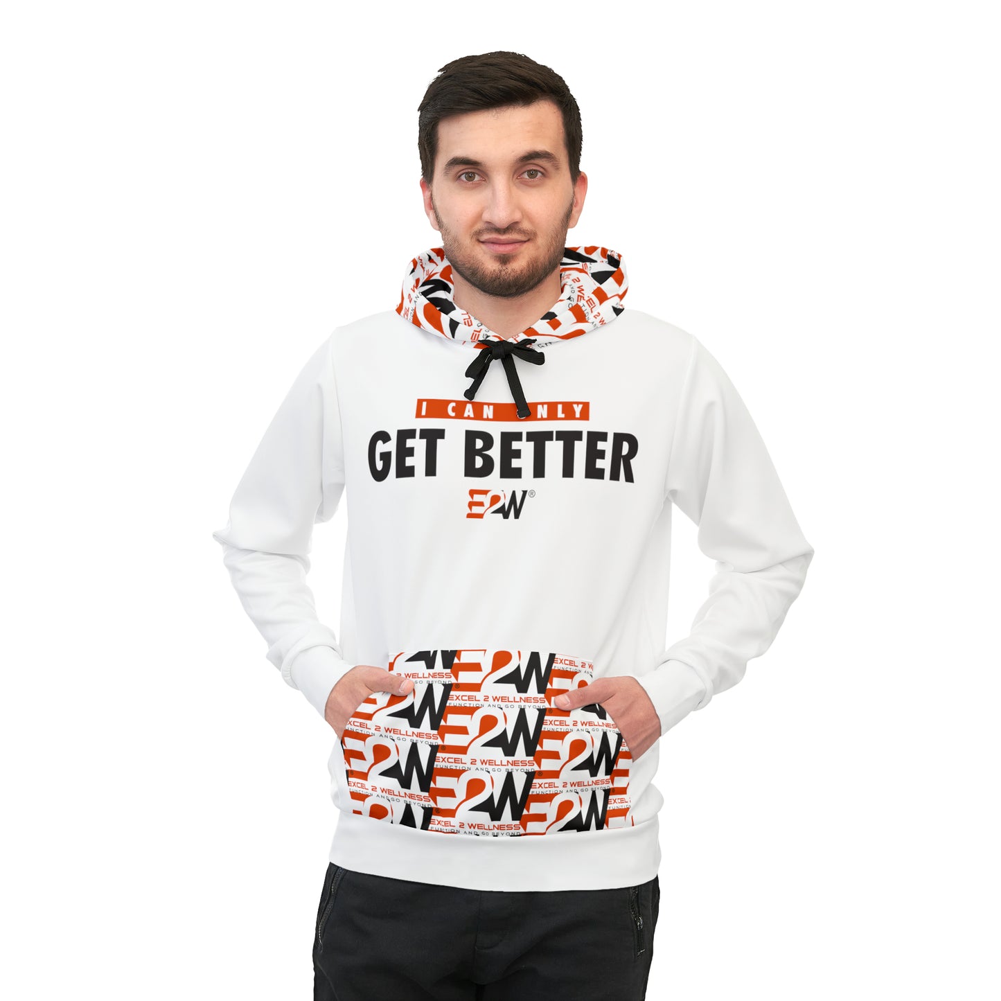 E2W Athletic Hoodie (WHT)