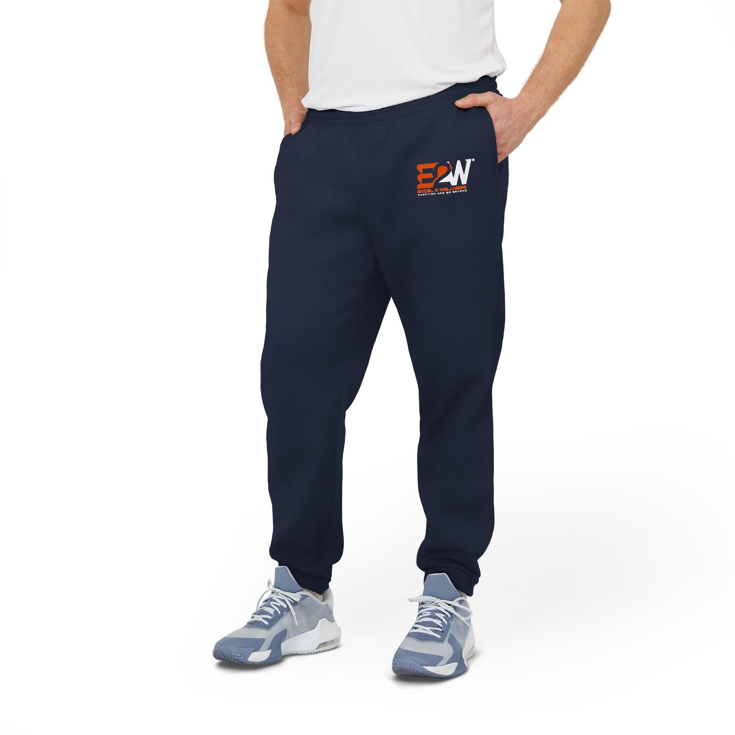 Comfortable Unisex Fleece Joggers with Stylish Branding