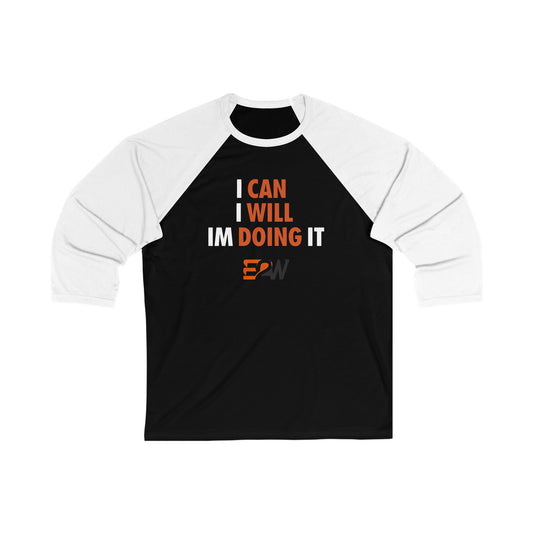 ICIWID Unisex 3\4 Sleeve Baseball Tee