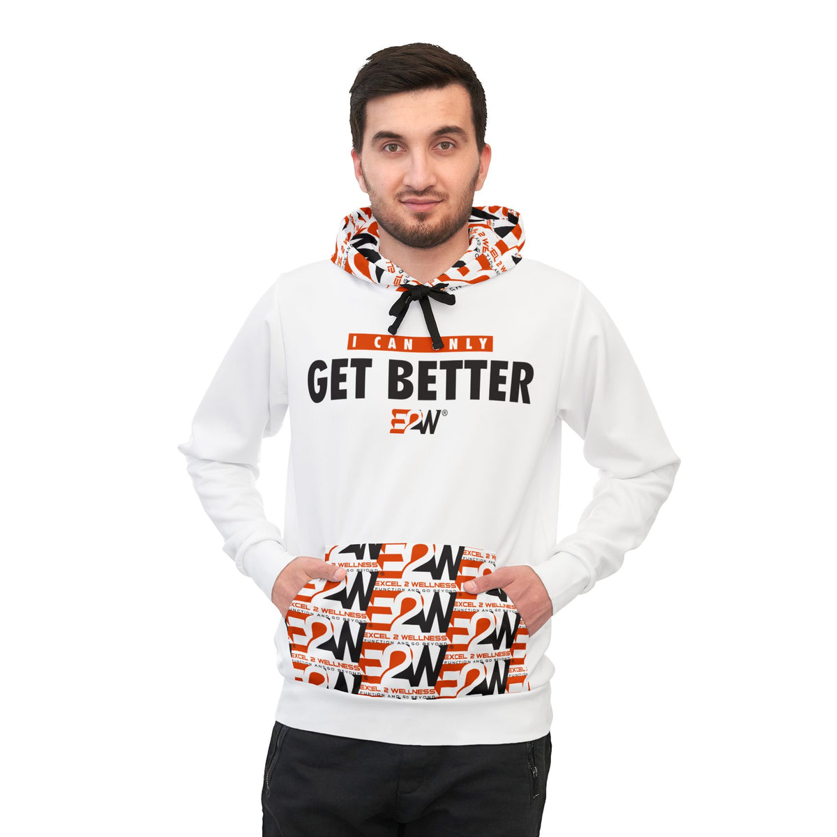E2W Athletic Hoodie (WHT)