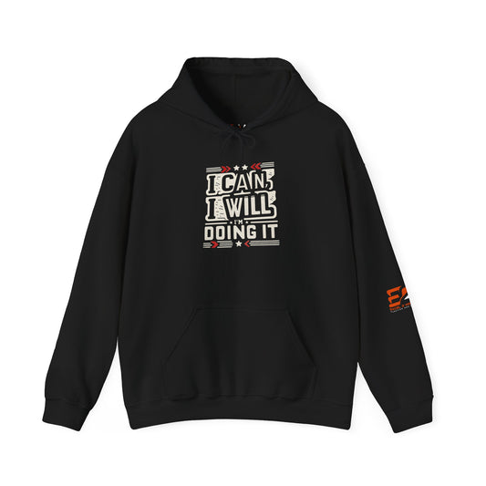 Inspiration & Motivation Hooded Sweatshirt for Fitness Enthusiasts