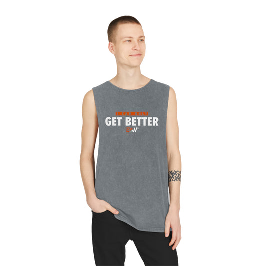 Unisex Stonewash Tank Top