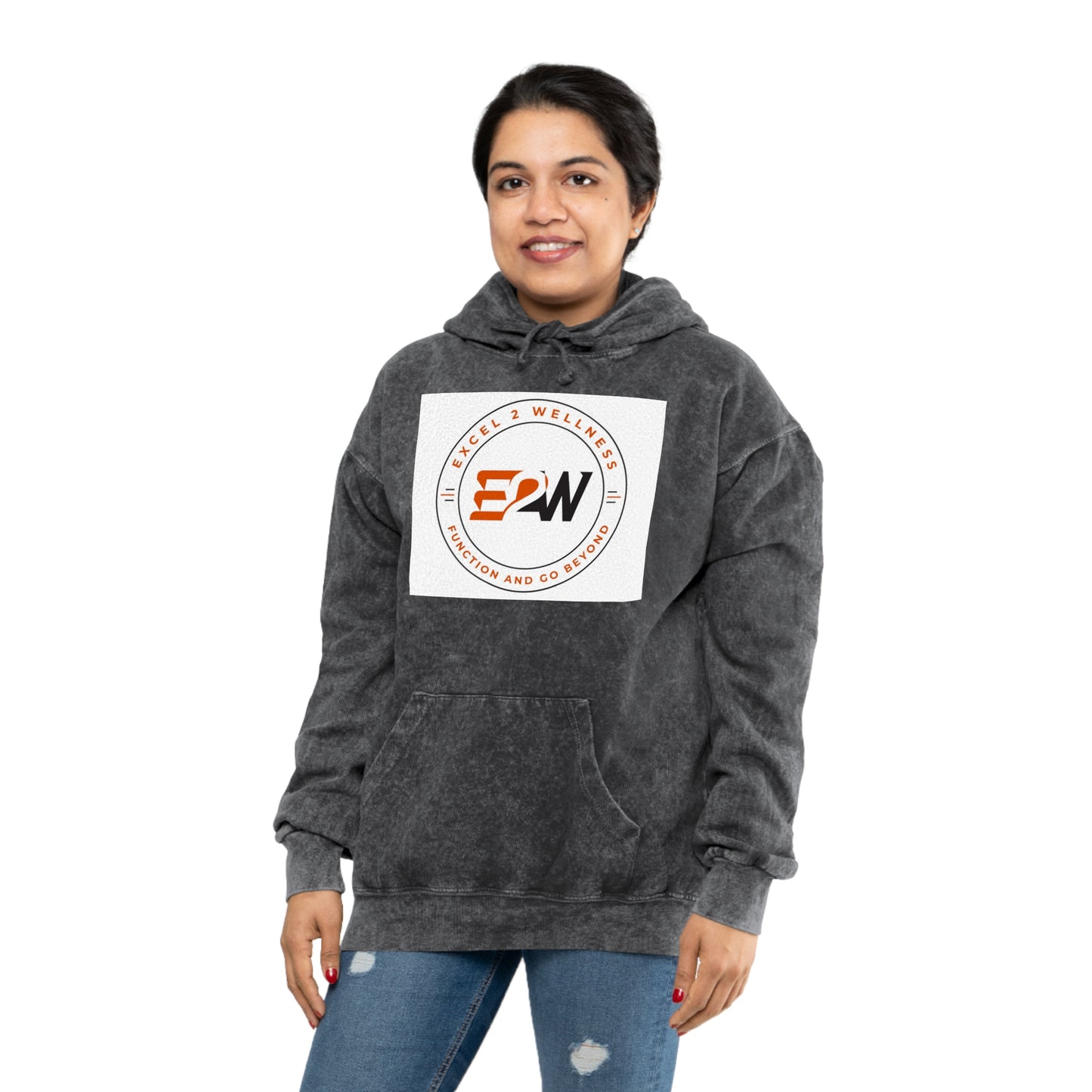 Unisex Mineral Wash Hoodie
