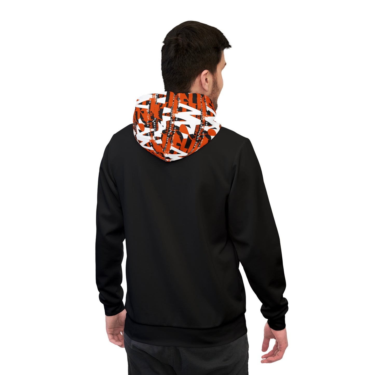 ICIWID_E2W Black Athletic Hoodie