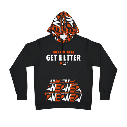 E2W Black Athletic Hoodie