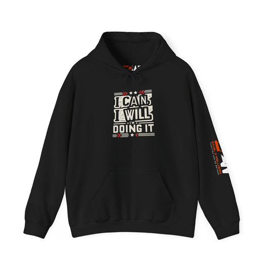 Inspiration & Motivation Hooded Sweatshirt for Fitness Enthusiasts