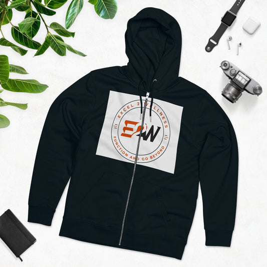 Black Men's Cultivator Zip Hoodie
