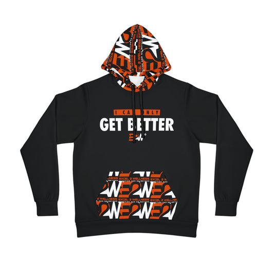 E2W Black Athletic Hoodie